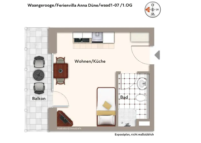 Ferienvillen Anna Duene Ferienvillen Anna Duene 1-07 * 万根沃格